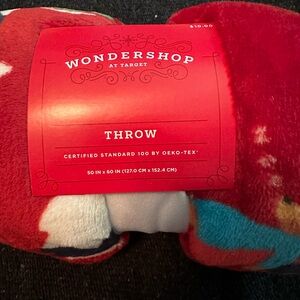Christmas throw - NWT